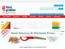Tablet Screenshot of itemgrabber.com